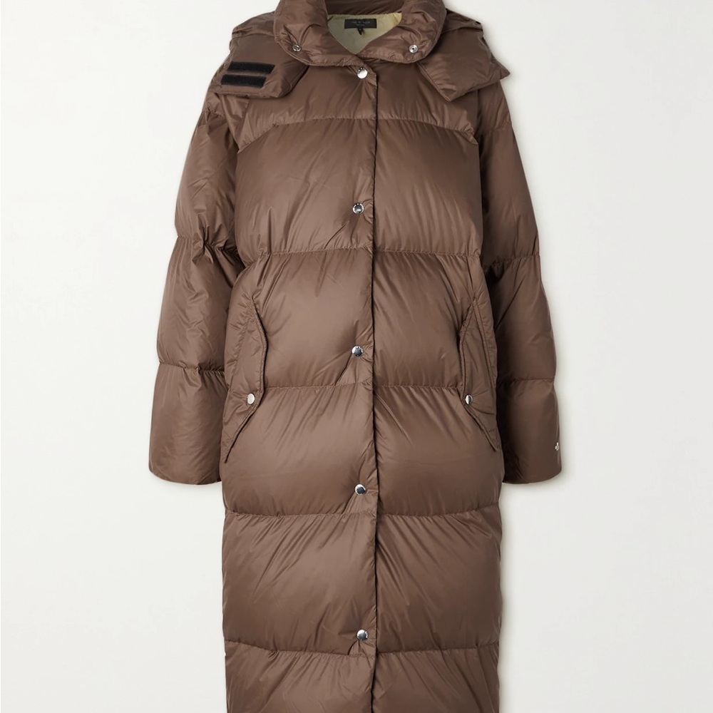 Rag & Bone Joelle Brown Puffer Coat